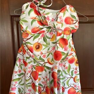 Women’s peach swim dress